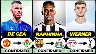 🚨ALL CONFIRMED TRANSFERS & RUMOURS FOR JANUARY TRANSFER WINDOW 🔥 ft. Timo werner, De gea, Dragusin