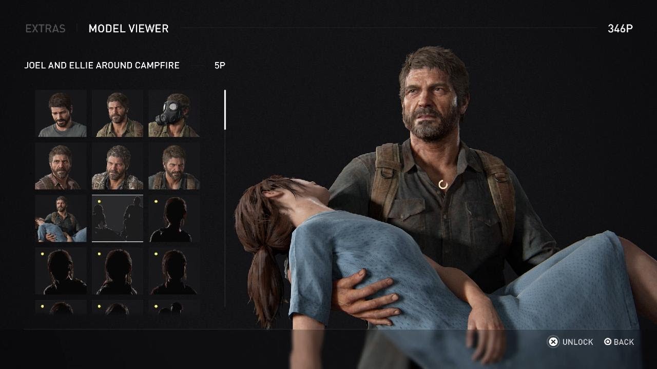 The Last of Us Part 1 remake how to unlock and buy extras