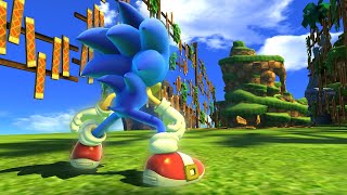 Cyberspace Green Hill In Sonic Generations