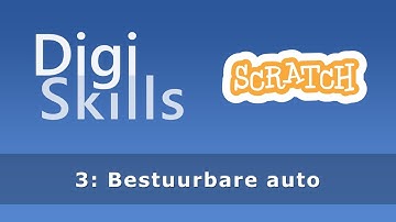 Leer games programmeren in Scratch #3 (Bestuurbare auto)