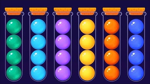 Ball game level 891- 900 | Ball Sort puzzle