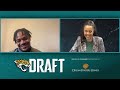 Keilan Robinson Reacts to Being Drafted 167th Overall | Jacksonville Jaguars
