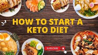 How to start a keto diet