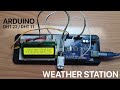 Arduino weather station in action