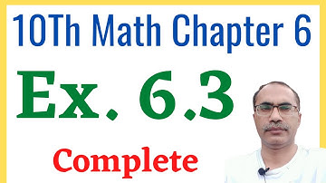 Exercise 6.3 Complete || 10Th Class Math Science Group || Chapter 6 Basic Statistics