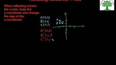 Reflection Across the Y-Axis