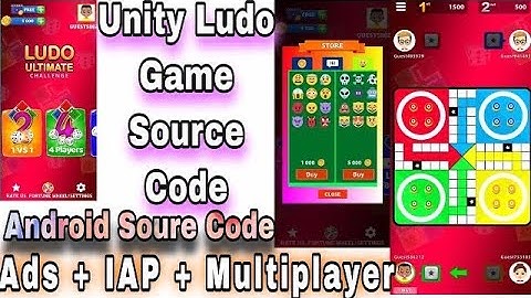Unity Online LUDO Game Source Code + Ads+IAP+Multiplayer    Android & IOS Source Code