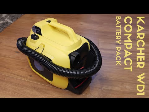 Karcher WD1 Compact Battery Pack - bezprzewodowy odkurzacz do zadań specjalnych - test