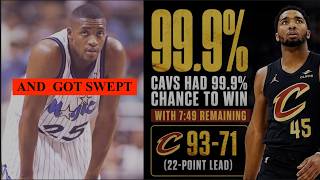 Every NBA Team Who Massively Choked Game 1 And The Series Was Over Immediately