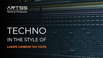 Techno in the style of Lampe, Carbon, Tim Taste.