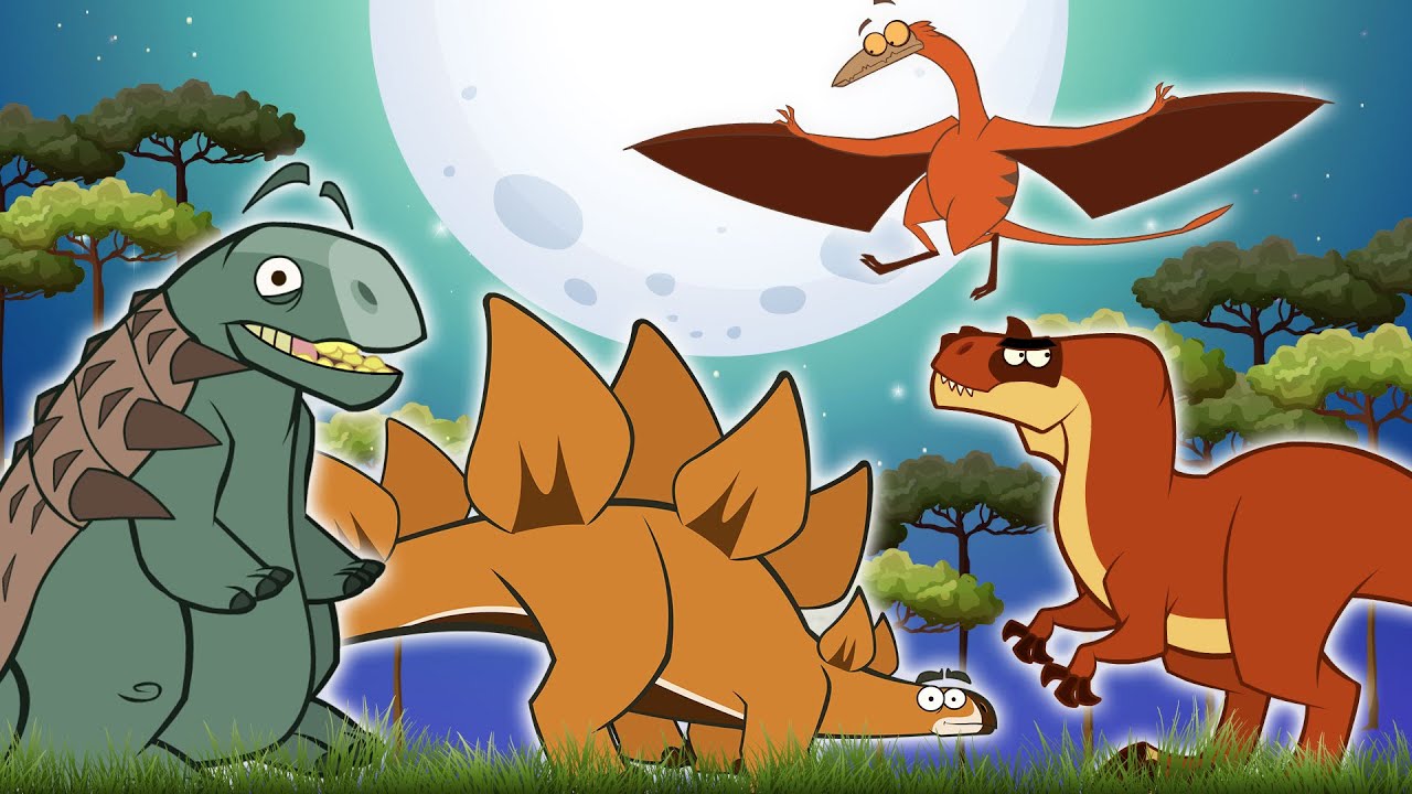 I'm A Dinosaur - Escape From Jurassic Park | Funny Cartoons | Cartoon For  Kids - YouTube