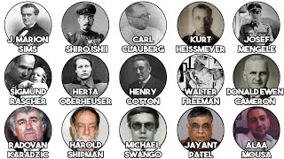 The Most Evil Doctors in History