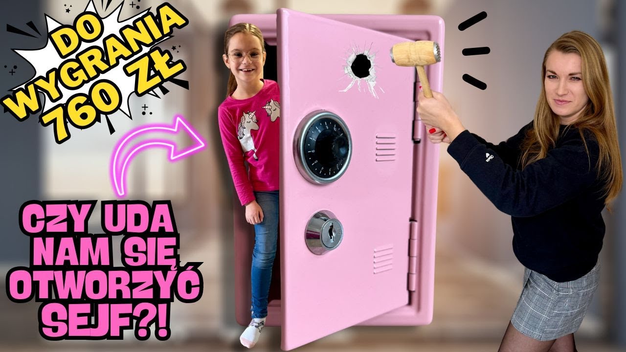 Otworzysz sejf= WYGRYWASZ KASE🤩 Dzień pełen zagadek💖
