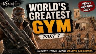 Kenshi - Building the World's Greatest Gym with (almost) Heavy Weapons Only | Part 1