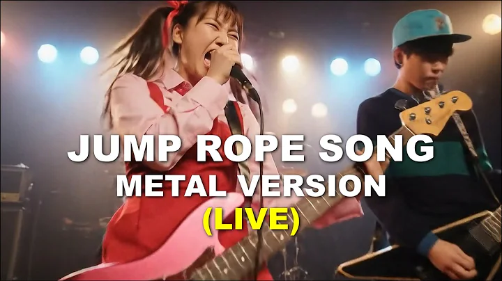 Jump Rope Song (Metal Remix) - Squid Game 3 Dolls cover - Parody Song "Little Friend" (English) #fyp