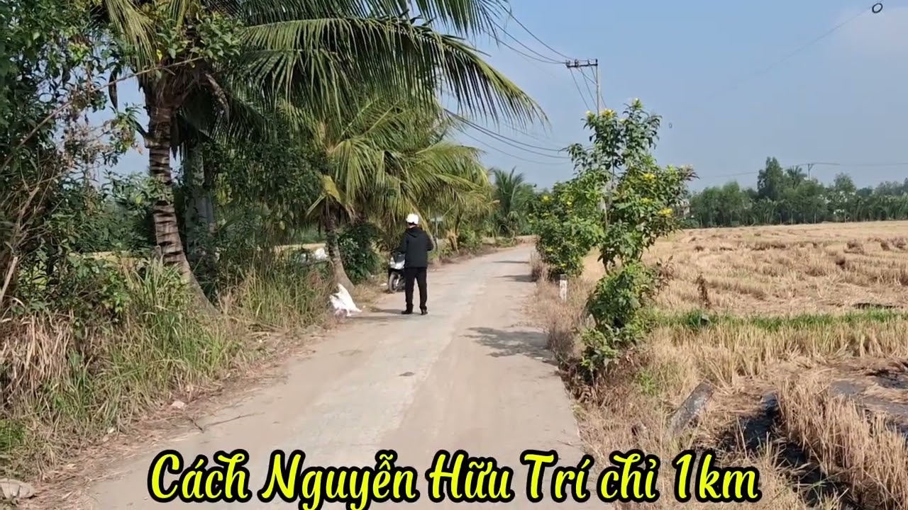 Đất thổ cư gần Eco Retreat,  giáp ranh Bình Chánh giá rẻ