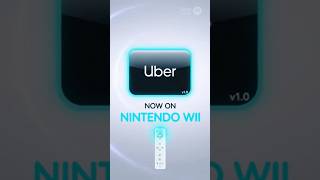 Nintendo Wii but Uber Channel added #nintendo #uber #gaming #shorts