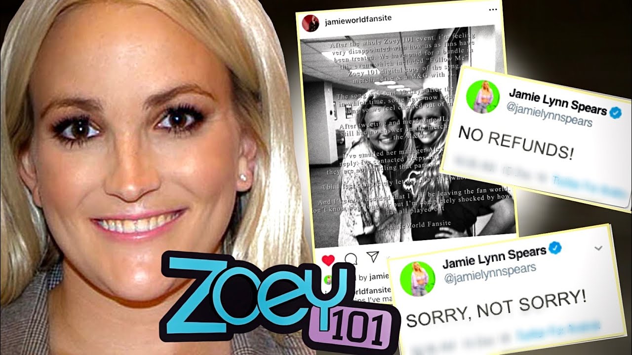 Jamie Lynn RIPS OFF Fans with Zoey 101 "VIP" SCAM - YouTube