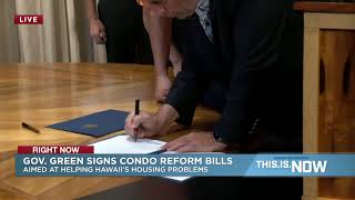 Governor signs housing bills