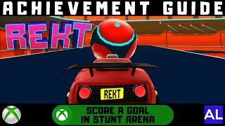 REKT! High Octane Stunts (Xbox) Achievement Guide - Score a Goal in Stunt Arena screenshot 1
