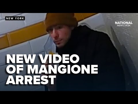 New bodycam shows initial interaction between Luigi Mangione & Altoona PD