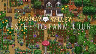 Whimsical Stardew Valley 4 Corners Farm Tour ? Super modded