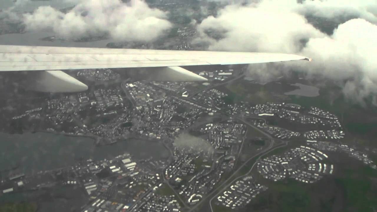 Flug Frankfurt Reykjavik Island Youtube