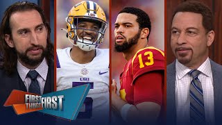 Caleb Williams dazzles at Pro Day, Bears playoff odds, Klatt’s Mock Draft | NFL | FIRST THINGS FIRST