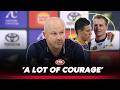 ‘He was quite emotional’ 🥺 Nicks opens up on Dawson after Gabba loss | Fox Footy