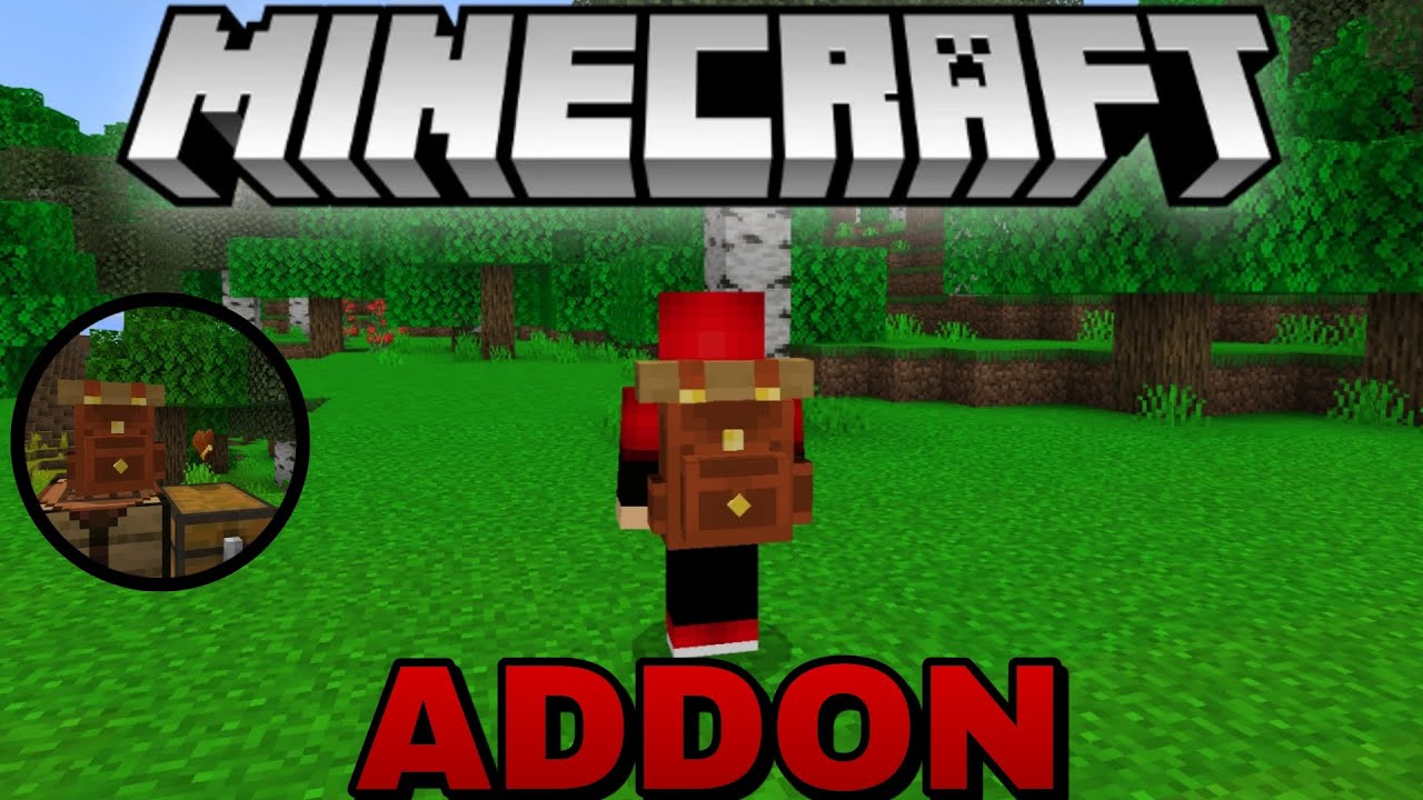 Simple Backpack Novo Addon de Mochila para o Minecraft Bedrock 1.20