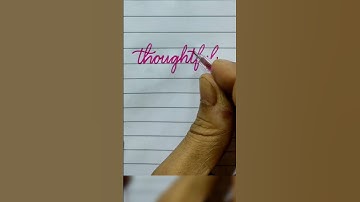 cursive vs print handwriting #thoughtful #beautifulhandwriting #calligraphy #shorts