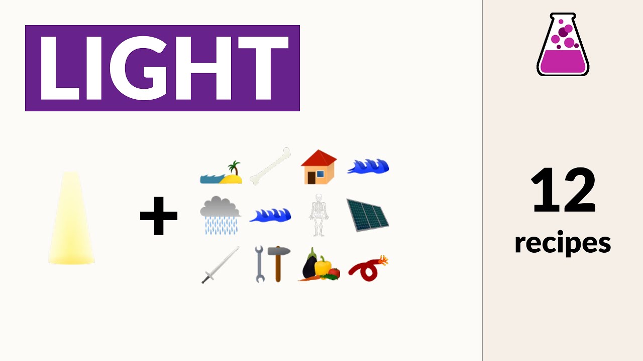 Use LIGHT in Little Alchemy 1 - YouTube
