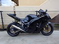 GSX1300R 隼 (JS1GW71A832103)　GSX-R1000テール換装　ワイバン？　フルエキマフラー