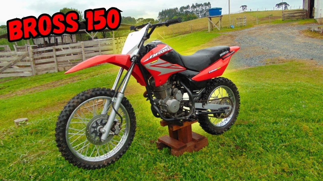 NXR BROSS 150 PREPARADA PRA TRILHA - YouTube