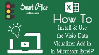How To Install & Use The Visio Data Visualizer Add-in in Microsoft Excel? Data Visualizer Diagram Create Visio Diagrams In Microsoft Excel Add Ins