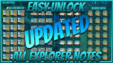 Get All Explorer Notes [UPDATED] In Ark Survival Evolved