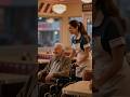 Billionaire Sees a Waitress Helping His Disabled Father… She Never Expected What Happened Next!