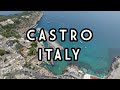 Castro by drone 🌾 The Balcony of Apulia | Aerial stock footage
