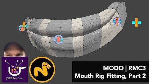 MODO | Rigging: Mouth Rig Fitting, Part 2