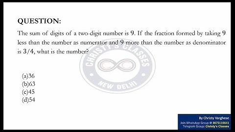 A question on finding an unknown number | CSIR-NET Dec 2016 | General Aptitude | Anju Mariam Aji