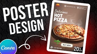 Full Canva Poster Design Tutorial  How to Create a Pizza Restaurant Poster in Canva News