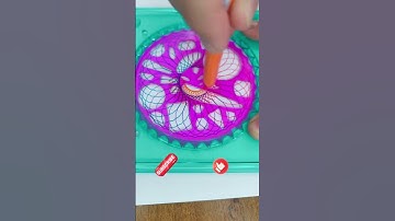 Spirograph Art #shorts #spirograph #art #asmr