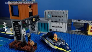 LEGO City Police Speedboat and Crooks' Hideout 60417.