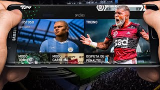 FIFA 14 MOD EA SPORTS FC 24 ANDROID OFFLINE v1.5 NEW UPDATE TRANSFER & KITS 23/24 BEST GRAPHICS HD