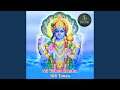 Vishnu chanting mantra 108 times