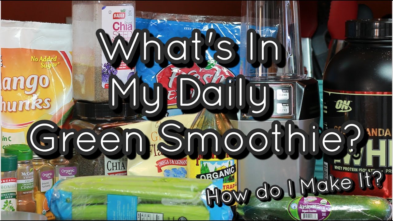 How Do I Make My Daily Green Smoothie? Major Iron Deficiency Anemia