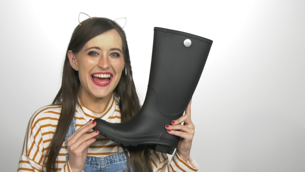 ugg matte rain boots