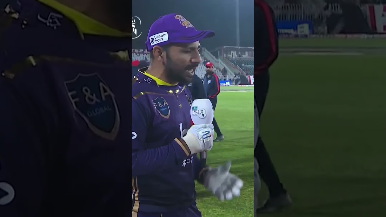 Sarfaraz Ahmed Interview 