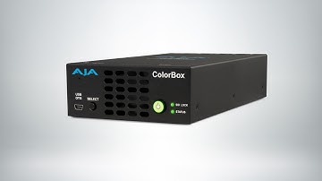 AJA Video Systems Wins Award of Excellence for ColorBox v2.0 at NAB 2023