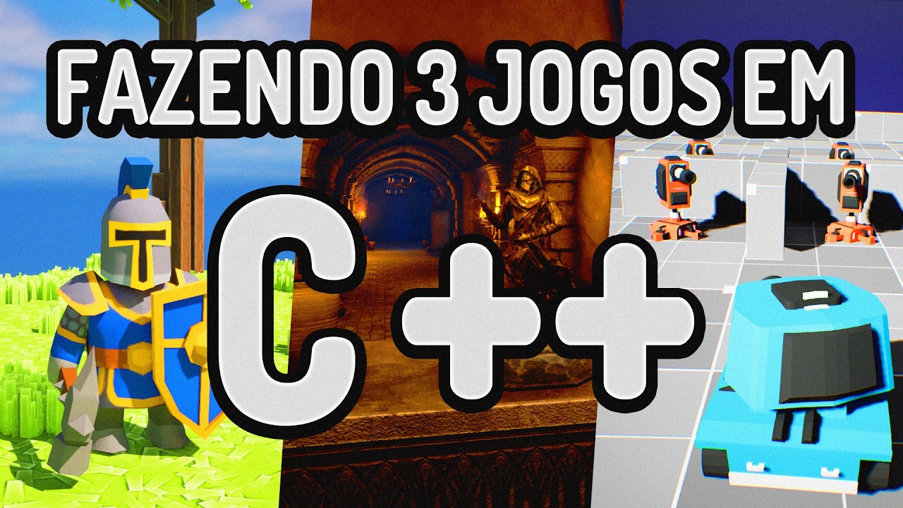 Criei 3 Jogos em 1 mês pra aprender C++ ( Unreal Engine 5 ) - YouTube